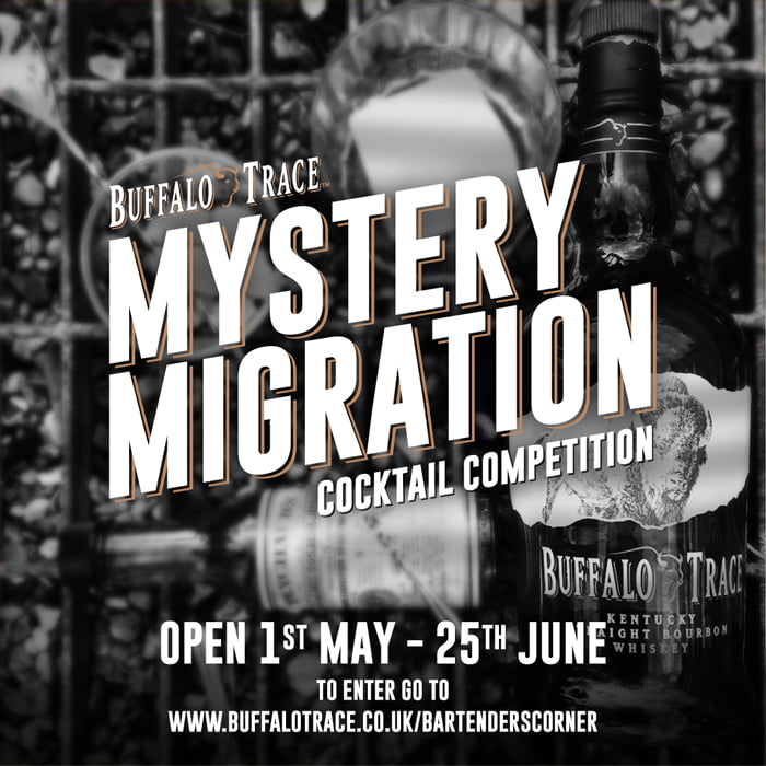 The Buffalo Trace Mystery Migration competition challenges bartenders' problem solving skills as well as their cocktail making abilities