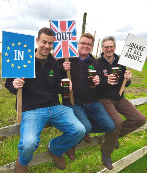 Hogs Back Brewery launches ‘Hogswallop’ ale for EU Referendum