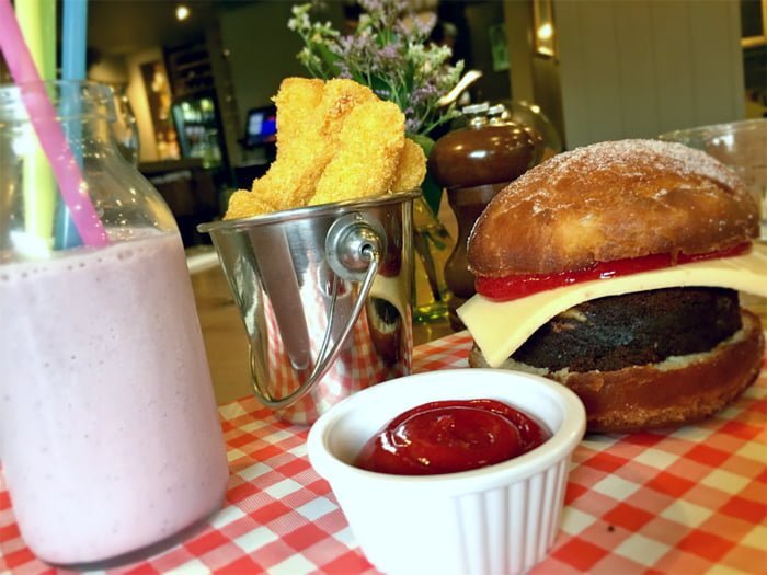 Unique Hospitality Management Dessert Burger