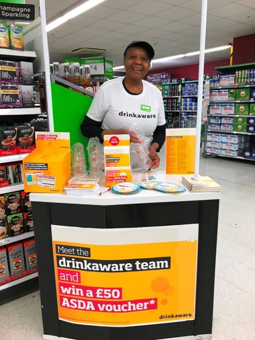 Alcohol education charity Drinkaware is joining forces with Asda to help shoppers keep their New Year’s resolutions by providing free information and advice on alcohol.