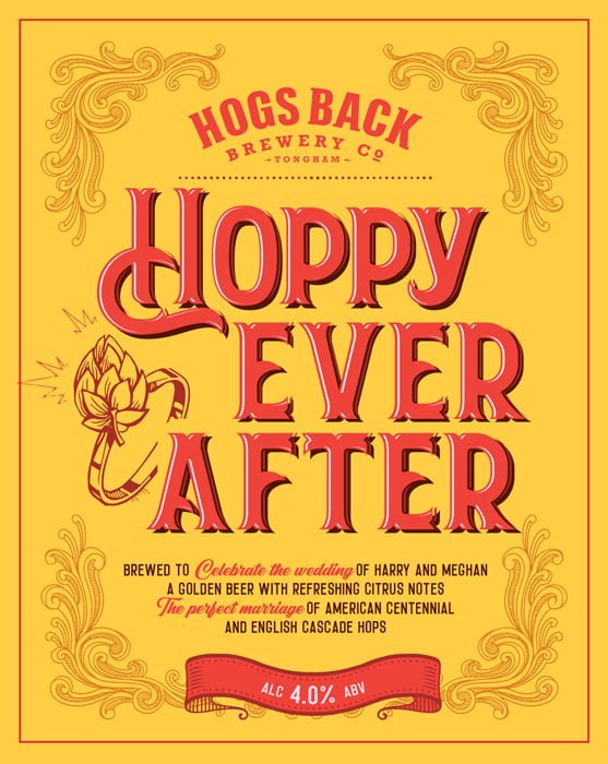 Hoppy Ever After: Hogs Back toasts Royal Wedding