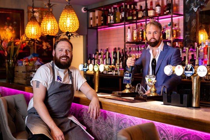 The Hummingbird's general manager Jan Nova and head chef Adam O' Sullivan look forward to welcoming locals to their exciting new pub