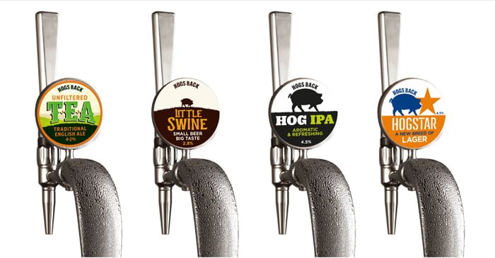 The Hogs Back Brewery Keg Range