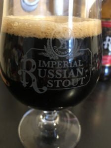 Courage Imperial Russian Stout glass