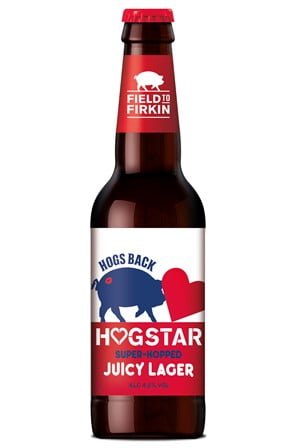 UK Beer bottle cap HOGS BACK brewery ale crown top Surrey hog's 
