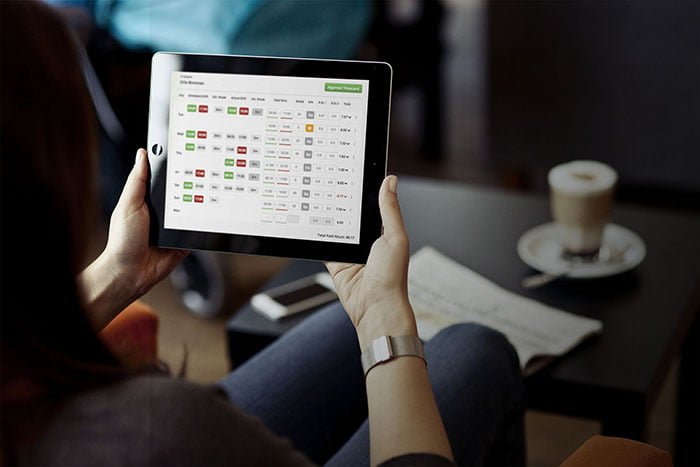 Bizimply iPad scheduling