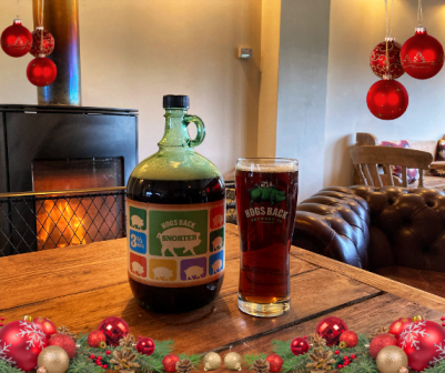 A Snorter of Hogs Back TEA in the Tap for Christmas