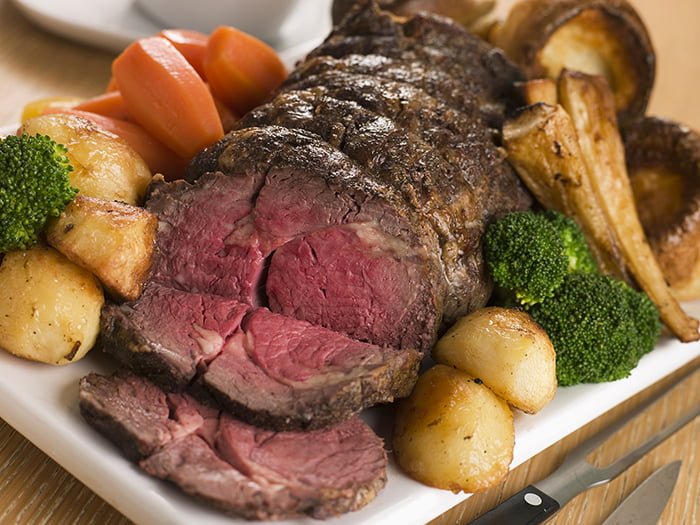 Roast Beef meal
