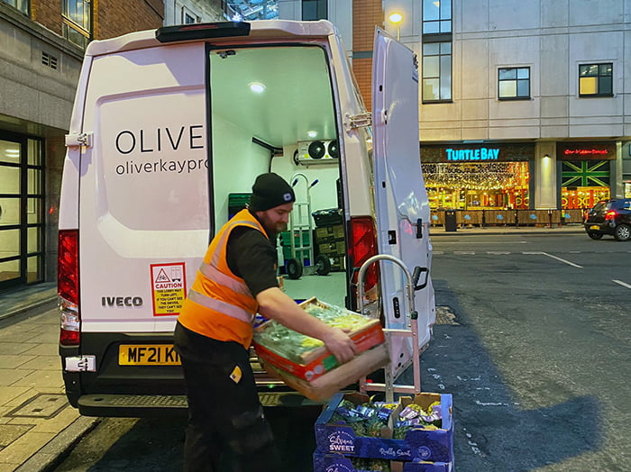 Oliver Kay Produce delivery
