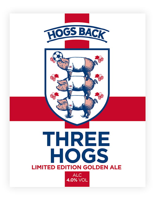 Hogs Back Brewery Three Hogs