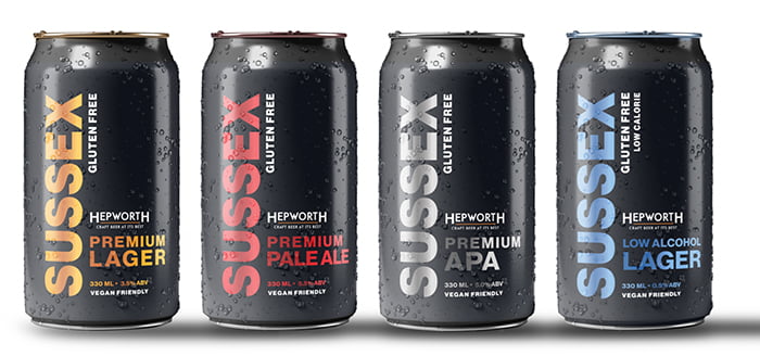 Hepworths Sussex Beer Range