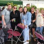 Guests at the Hogs Back Brewery Hop Harvest TEA Party