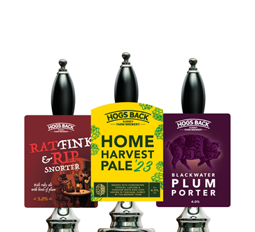 Hogs Back Brewery seasonal cask ales for autumn