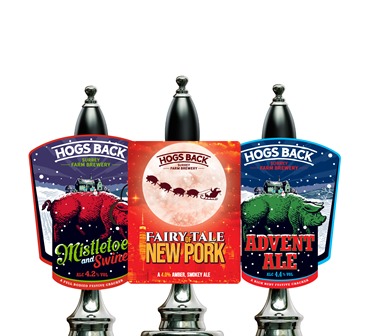 Hogs Back Brewery Christmas ales