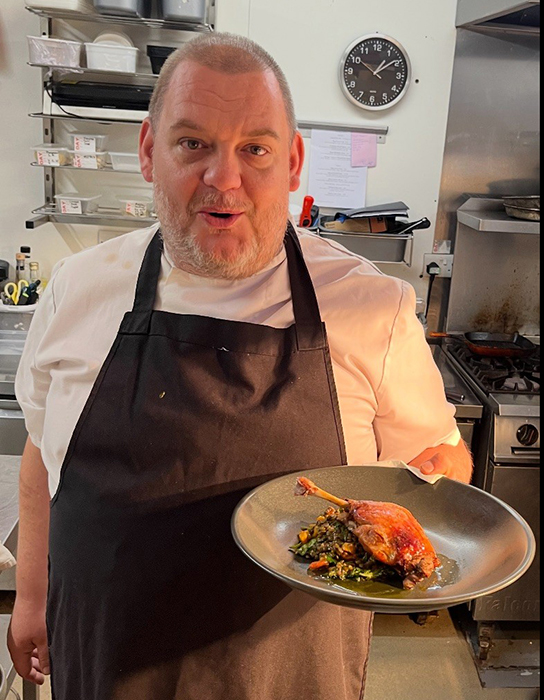 Neil Keevill Head Chef The Prancing Stag