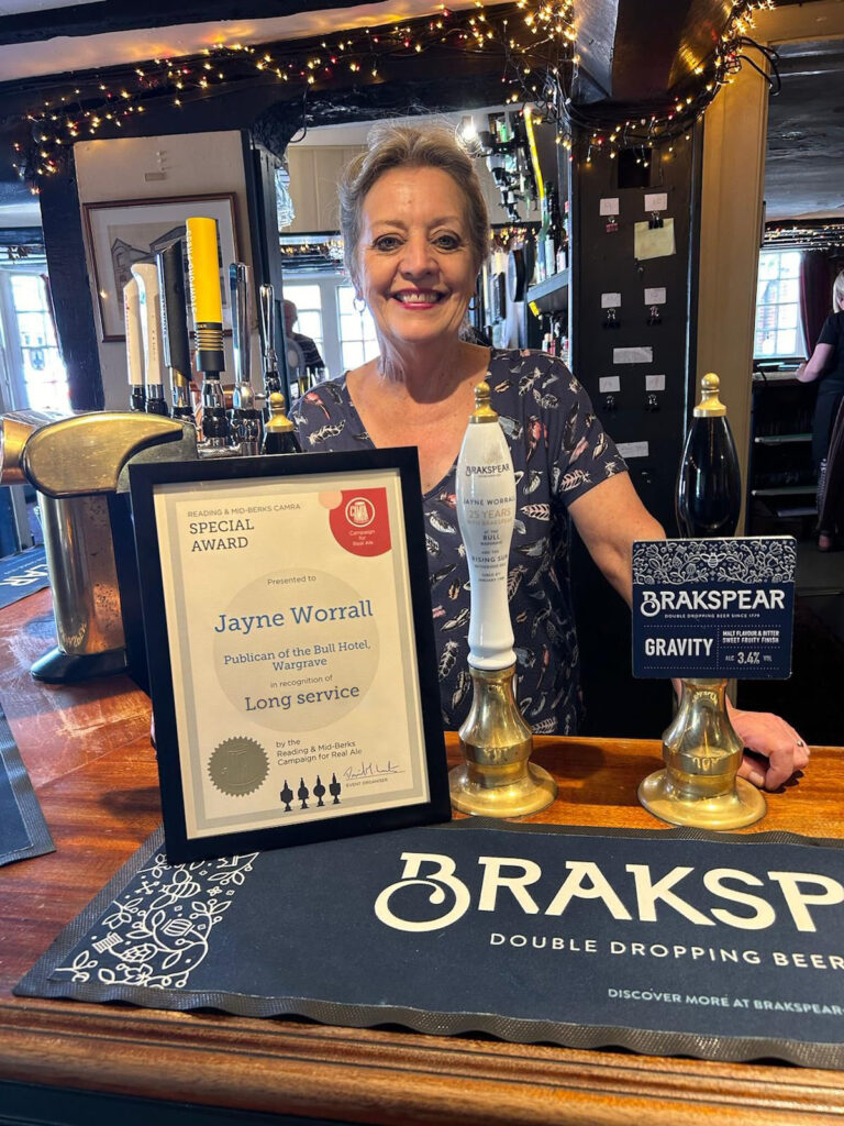 Jayne Worrall, The Bull, Wargrave