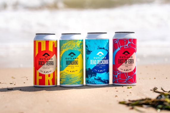 New cans for Outland craft beers