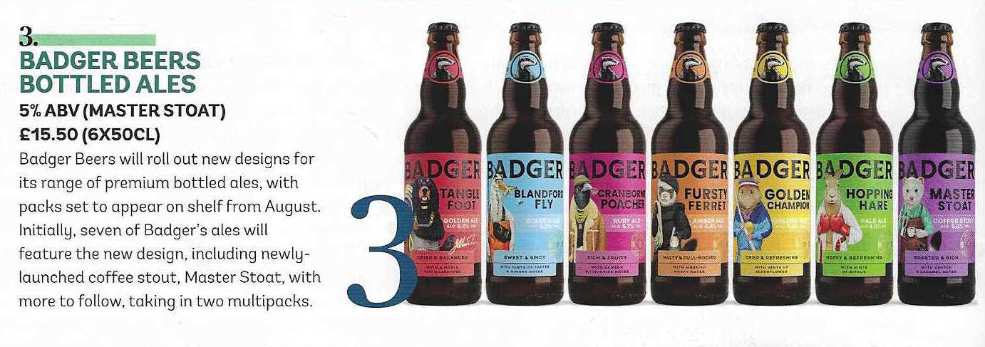 Badger Rebrand Drinks Retailing