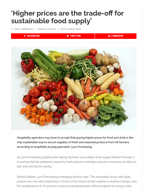 Lynx Purchasing Foodservice Equipment