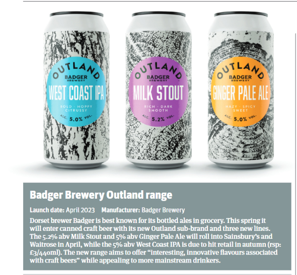 Badger Outland The Grocer Focus on Beer & Cider